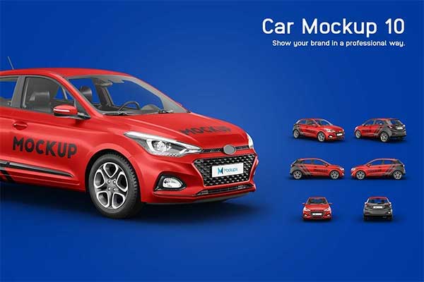 Vehicle Wrap Mockups | Free & Premium 23+ PSD Mockup Design Templates